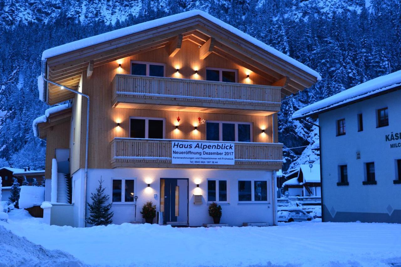 Pension Alpenblick Steeg Luaran gambar