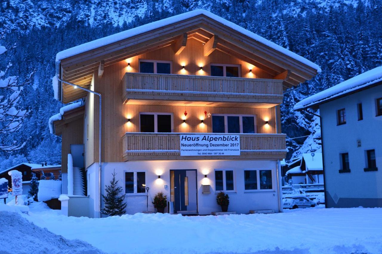 Pension Alpenblick Steeg Luaran gambar