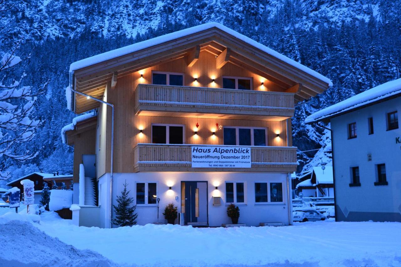 Pension Alpenblick Steeg Luaran gambar